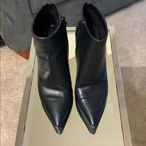 Black Mango Booties from Paris...Size 38